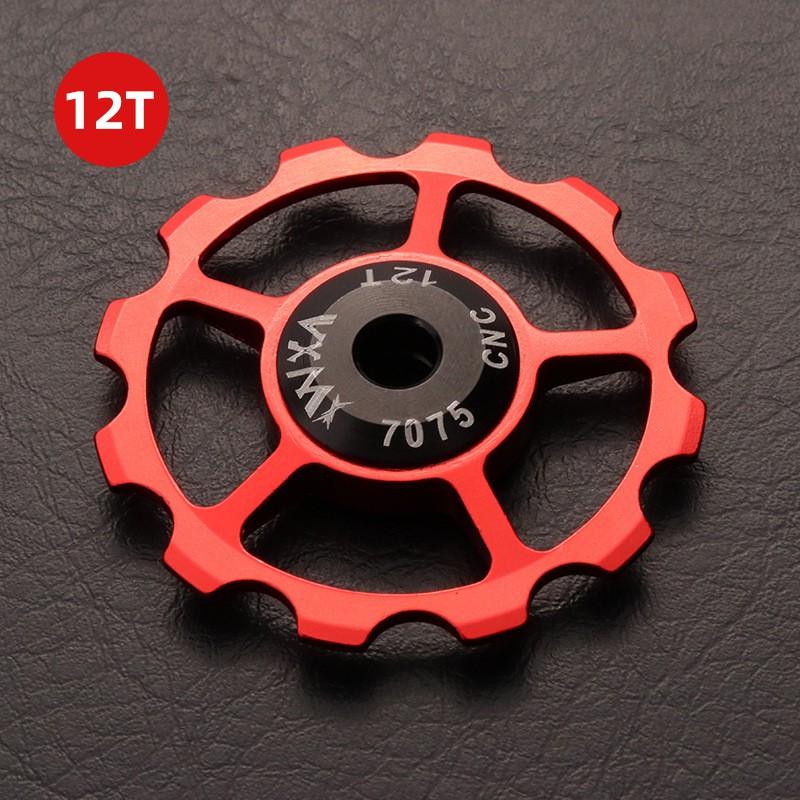 12T Aluminum Ceramic Jockey Wheel Mountain Bike Rear Derailleur Guide Pulley Cycling Accessory