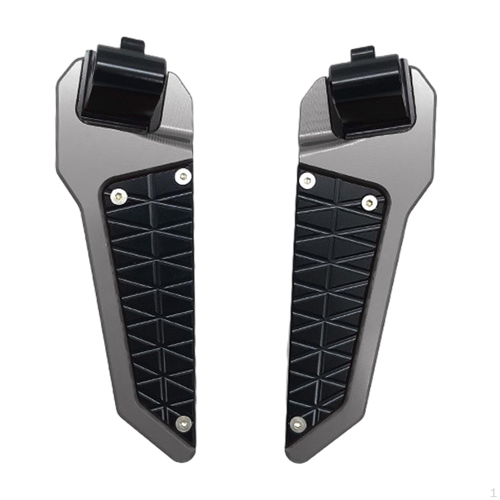 

Foldable Rear Passenger Footrests for Adv150 Adv160 - Enhanced Performance and Durability сірий колір