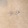 1PAIR women's fashion stud earrings, octagonal star stud earrings, simple, small and versatile, suitable for gift-giving daily vacation wear