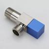 OME Modern Square  Bathroom Kitchen  Toilet Angle Stop Valve Cock 1/2in Chrome Plated Faucet Angle Valve