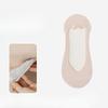 Female Summer Ultra Thin Deodorant Wicking Sweat Shallow Mouth Invisible Non Slip Do Not Fall with Ice Silk Boat Socks