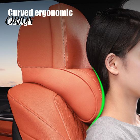 Universal Vehicle Seat Pillow Car Headrest Neck Pillow, Memory Foam Ergonomic for Shoulder Driving Support, Cushion, Adjustable Comfort Travel
