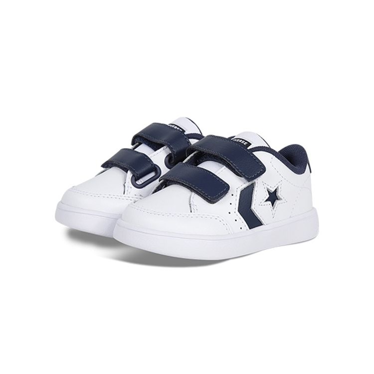 Converse Star Court 2V White Blue Baby Sneakers 762863C