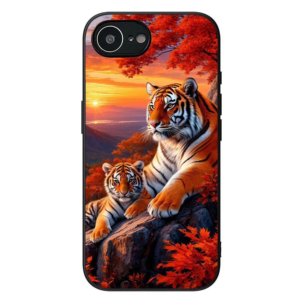 Cover Tiger Stalking Wolf Art for Samsung Galaxy Note 20 Ultra 10 8 9 S10 Plus Lite S8 A70 A24 A25 S10E A21S A37 A57 A55 A7 Case