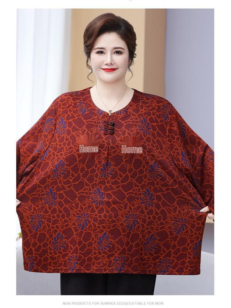 Módní podzimní outfit pro mámy středního věku: 2025 Tričko s dlouhým rukávem