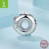 Playful Puppy Silicone Positioning Bead Spacer S925 Sterling Silver Cute Pet Bracelet Bead Spacer