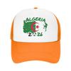 Algerien Fußball Fan Grüner Sonnenhut Lässige Unisex Damen Netz Trucker-Mütze Großhandel Snapback Kappe Geschenkidee