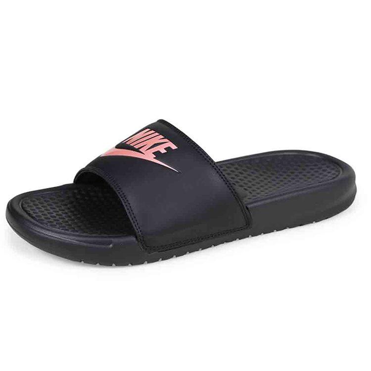 Nike Benassi Jdi Black Rose Gold Women's Women's 343881-007