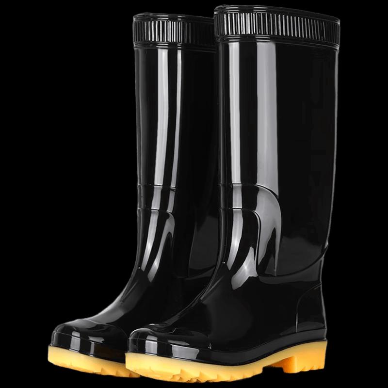 Gu Yisa High-Top Non-Slip PVC Rain Boots