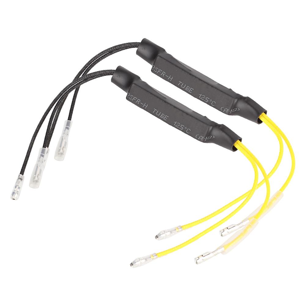 1 Pair 21W LED Indicator Resistor Turn Signal Light Decoder for Motorcycle Use