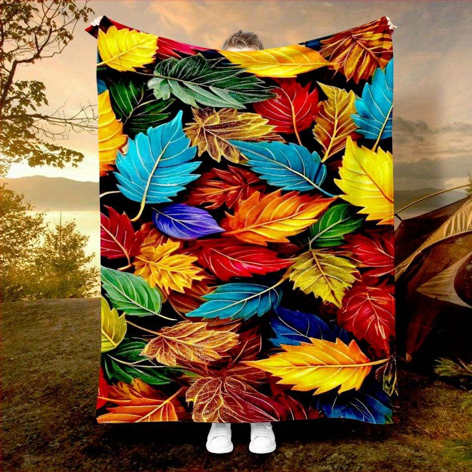 Thanksgiving Blessings Blanket Cozy Flannel Throw for Family Gatherings AllSeason Comfort Festive Gratitude Gift 75x100cm (30x40inch)