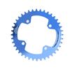 FMFXTR Bicycle Single Chainring Bike 104 BCD 40T Round Narrow Wide Chainring for Mountain BicycleBlue