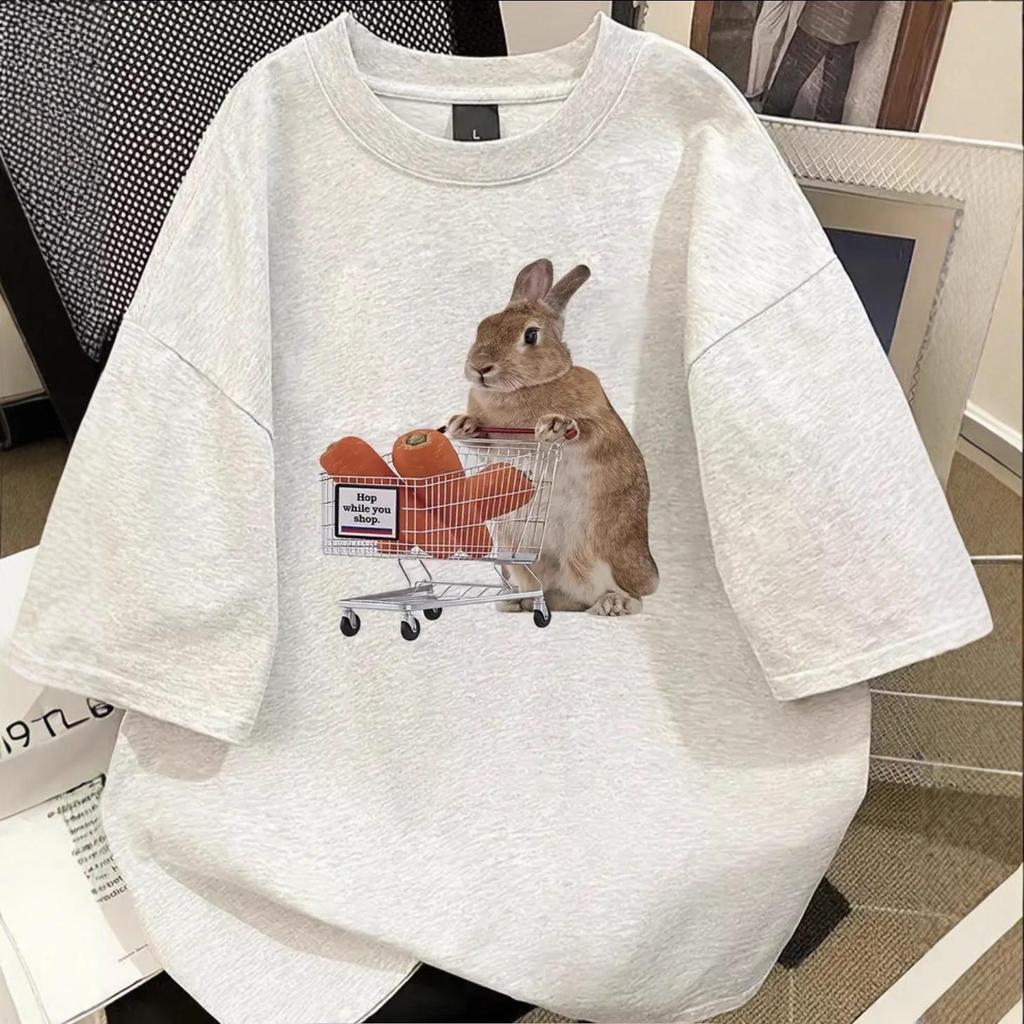 2025 Women's Summer Loose Fit Korean Style T-Shirt