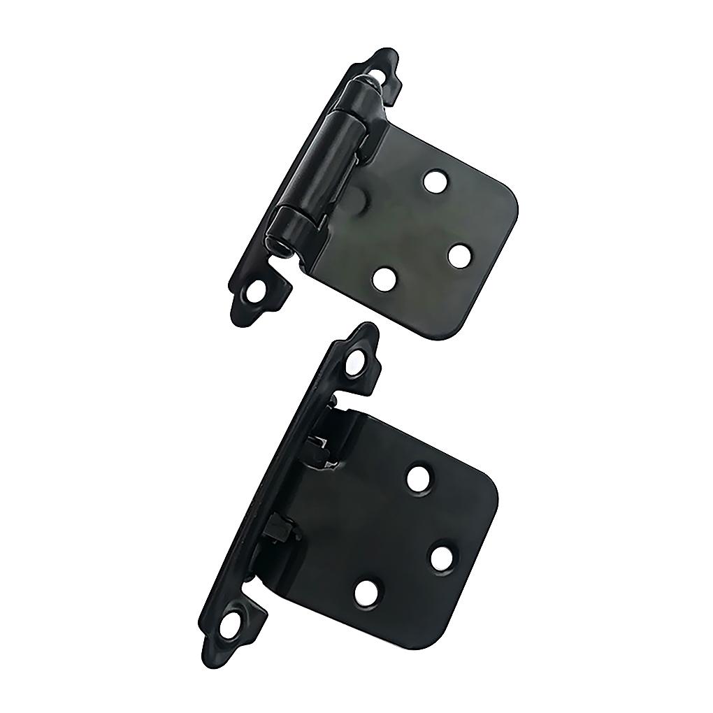 20pcs Self Close Cabinet Door Hinge Kitchen Cupboard Flush Spring Hinge Wardrobe Kitchen Cabinet Antique Furniture Hardware