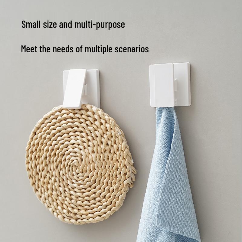 Japanese Wall-Mounted Seamless Storage Rack for Bathroom & Cosmetics