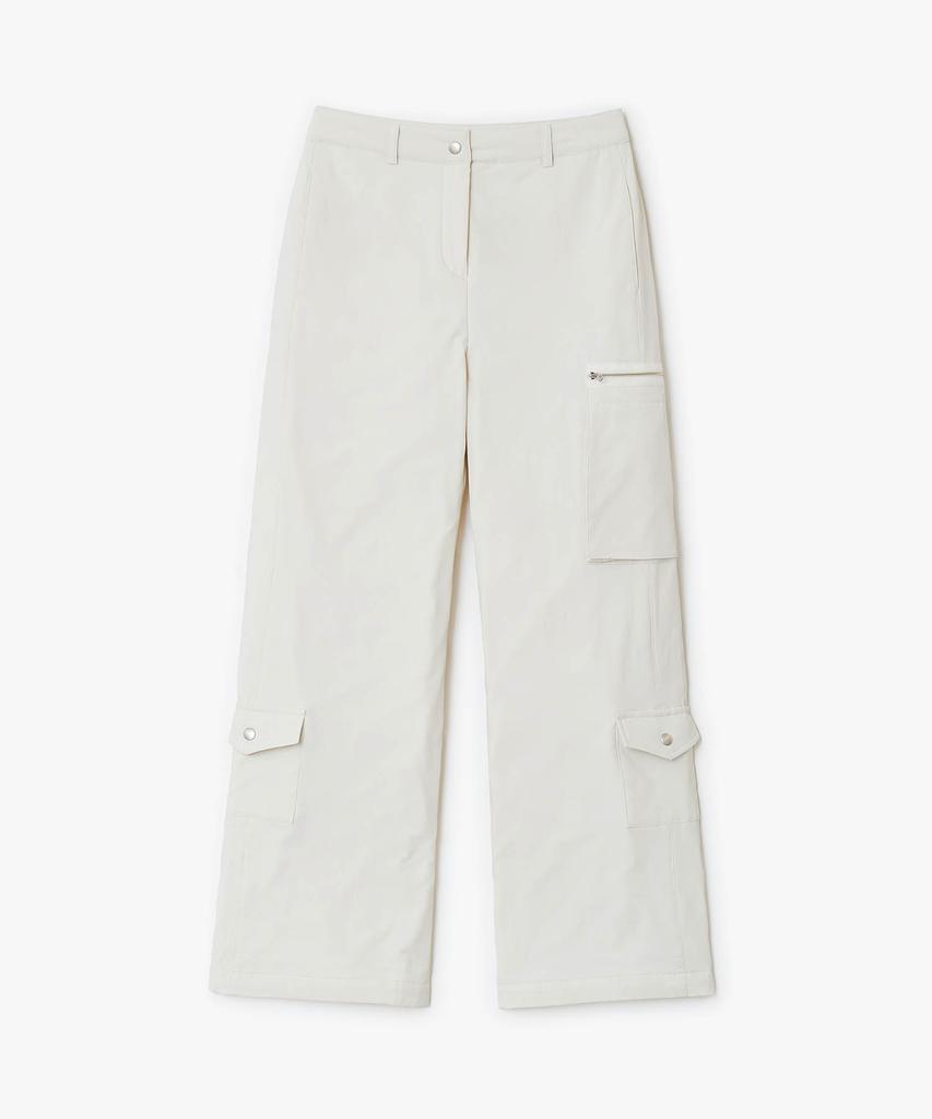 SUNBURNPROJECT Padded Cargo Pants, Cream