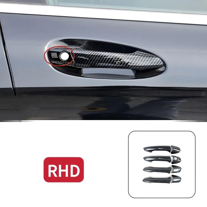

RHD / for Mercedes-Benz W246 W204 W212 X204 W166 X166 C117 X156 W176 modified exterior door handle decoration bright strips