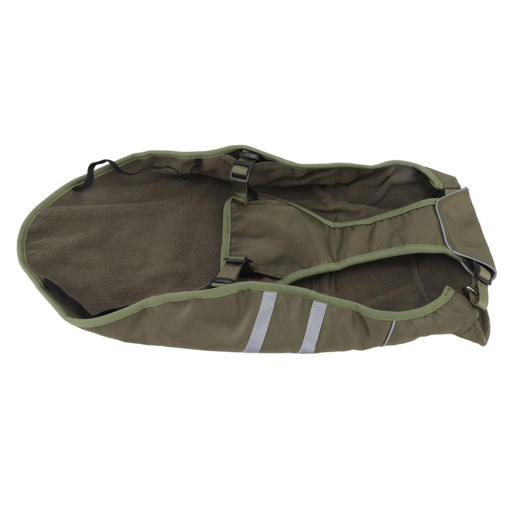 Dog Raincoat Multipurpose Adjustable Lightweight Waterproof Pet Poncho for Medium Large Dogs L