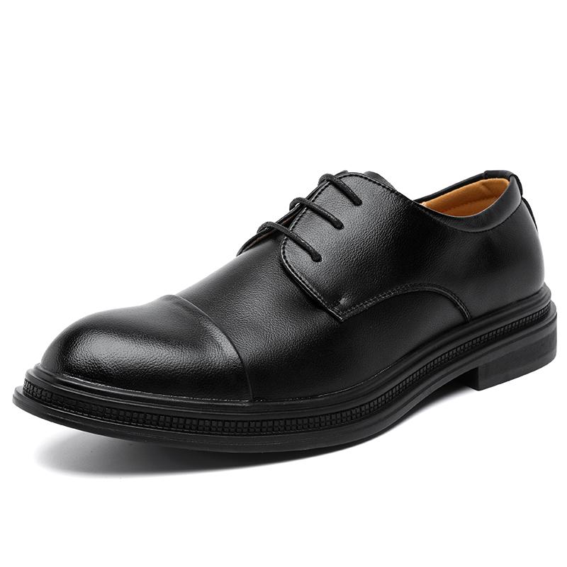 Fashion 2025 Luxury Design Shoes for Men Spring Autumn Fashion British Style Elegantes Casual Platform Man Black Wedding Shoes Man