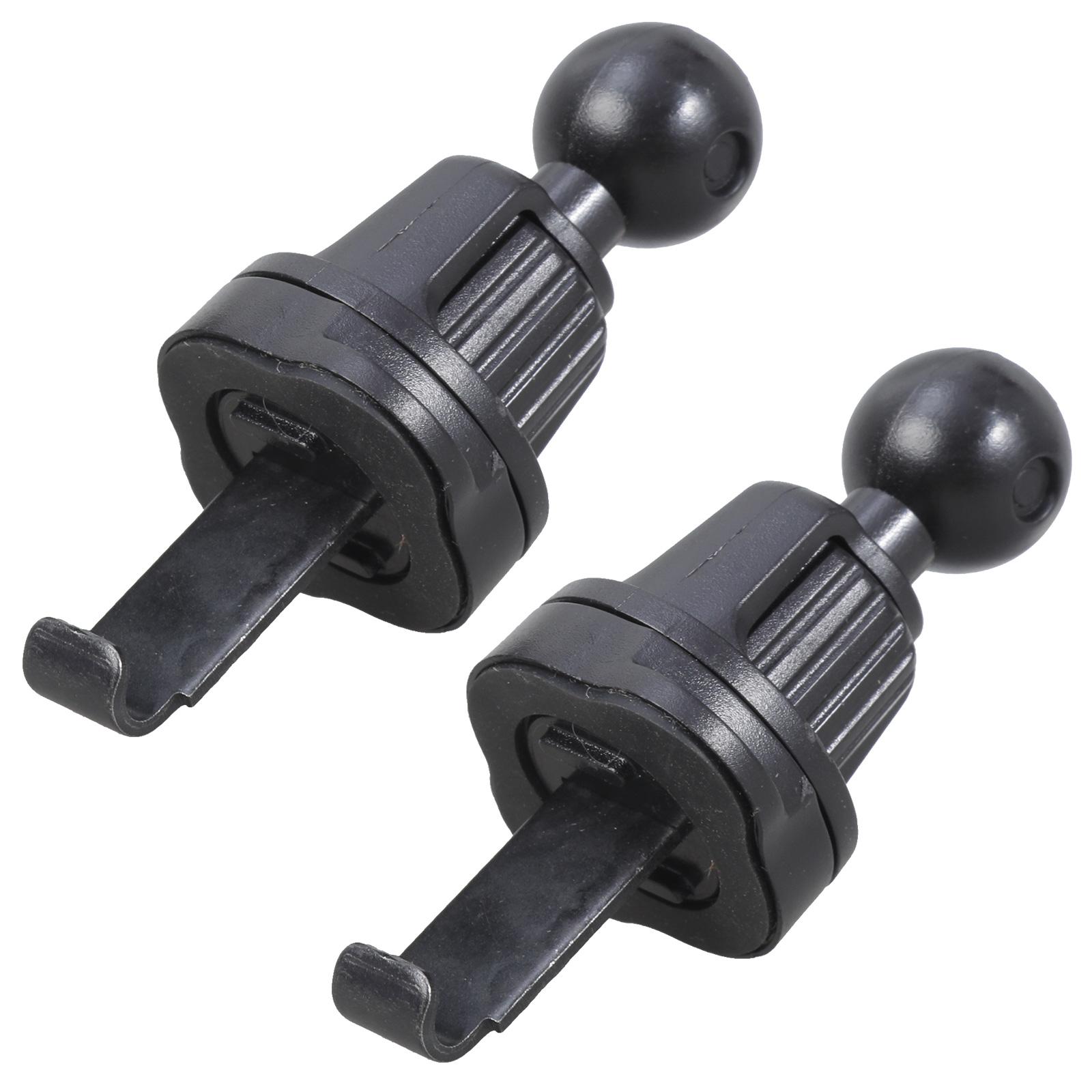 

Универсальный автомобильный крючок-подставка-клипса-держатель для крепления в воздуховоде с поворотом на 360 градусов для безопасного вождения и удобной навигации, 2 шт.