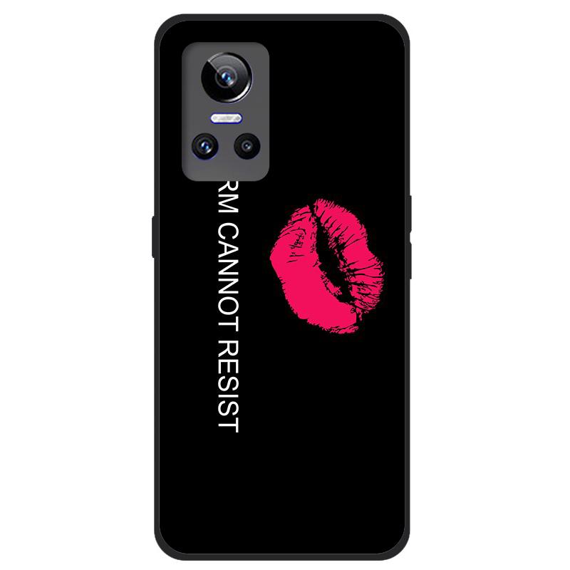 For Realme GT Neo 2 5G Case TPU Silicone Soft Cartoon Clear Case for Realme GT Neo 2 3 Neo3 Phone Cover Neo2T Transparent Coque