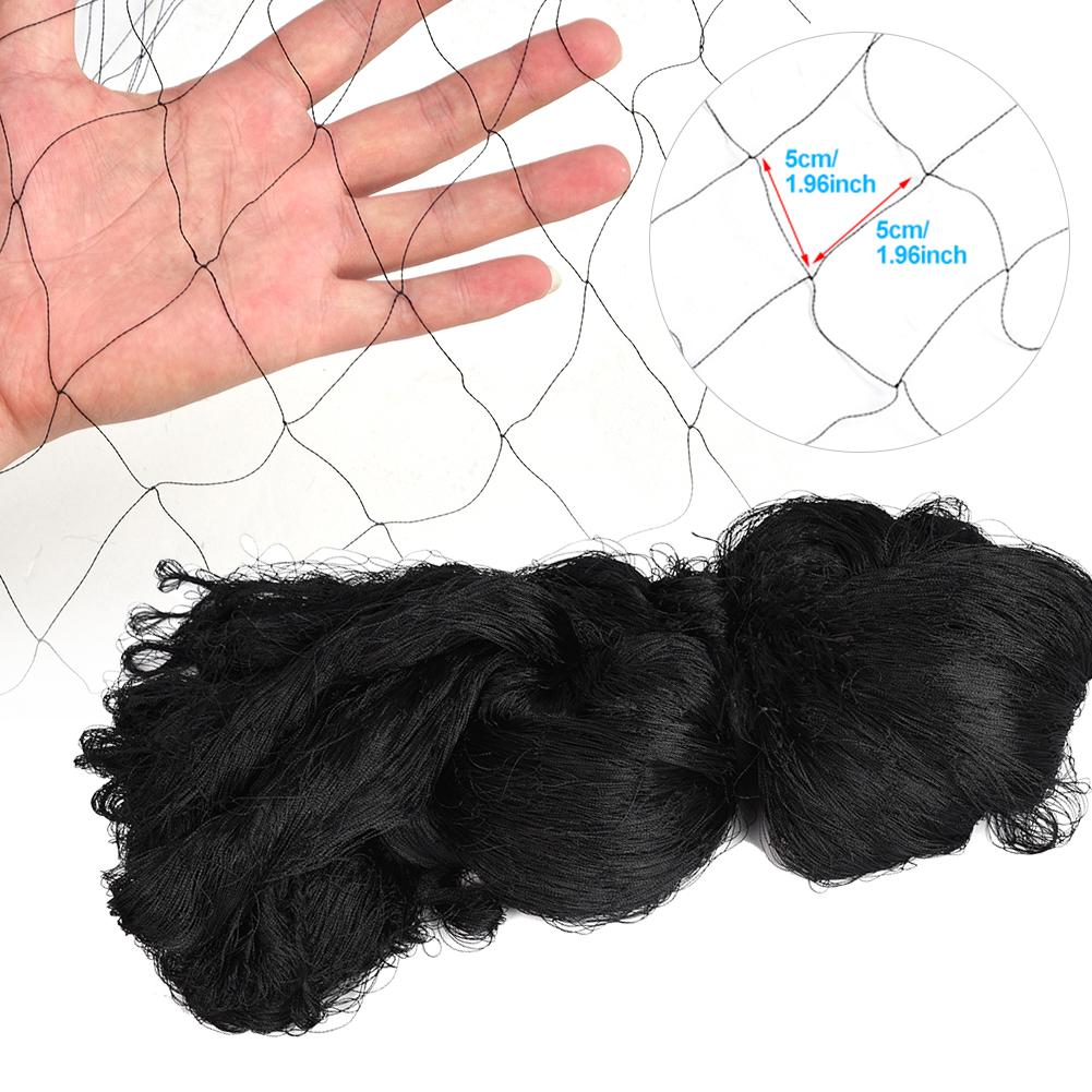 Plasă anti-păsări, 50 x 100FT, pentru grădină, plante, pomi fructiferi, protejare, plasă de prindere a vrăbiilor