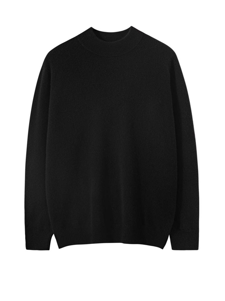 Men's Versatile High Neck Pure Cashmere Sweater - New Autumn Winter Arrival