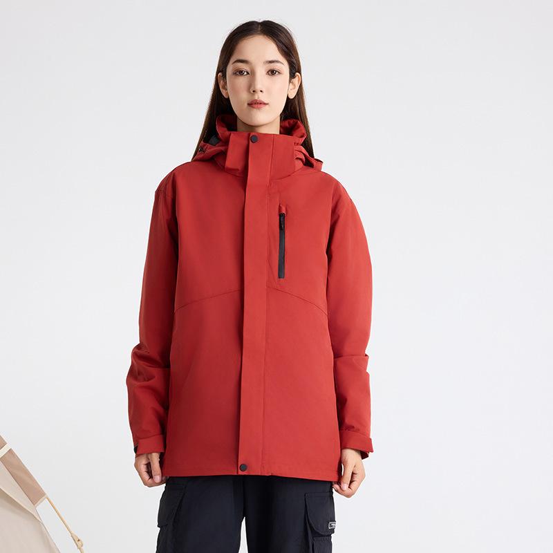 90 down jacket three-in-one men's and women's windproof and waterproof removable outdoor down jacket warm work jacket