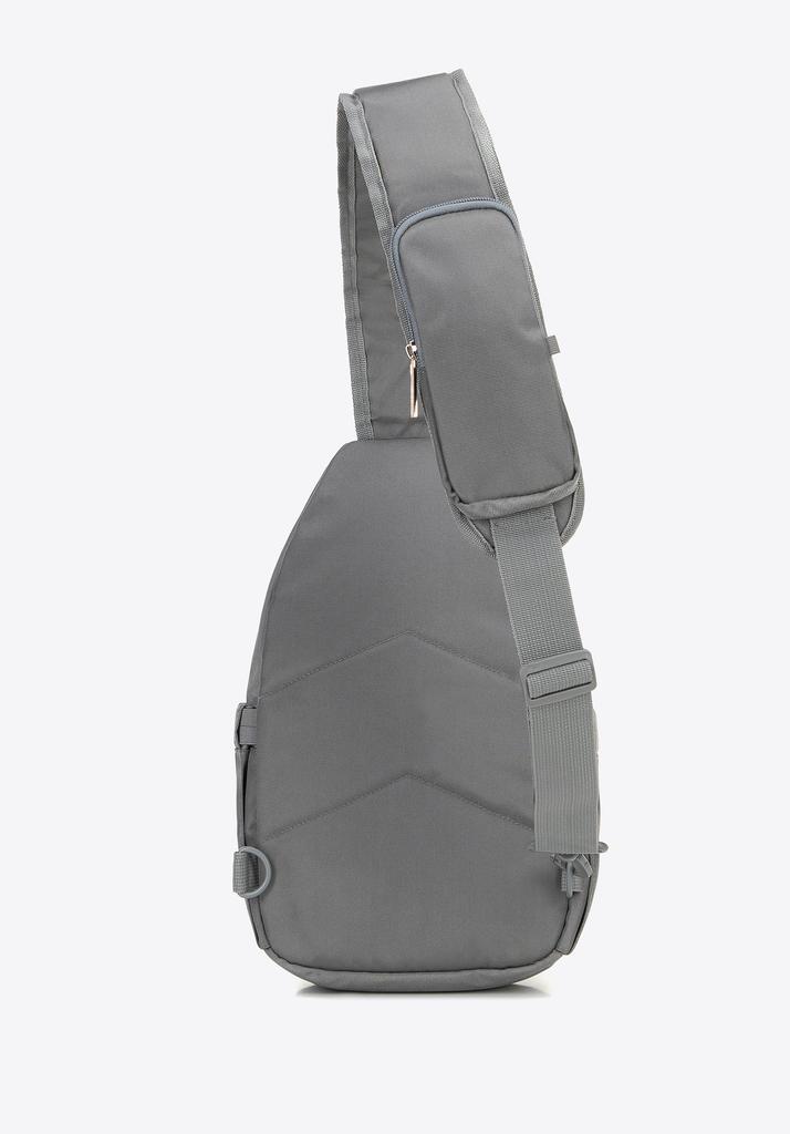 Wittchen Men's Gray Polyester Single Shoulder Backpack