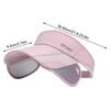 Sun Visor Hat Summer Ladies Cycling Sunshade Outdoor Protective Hats Woman Tennis Hat Golf Running Fishing Hiking Jogging Hat