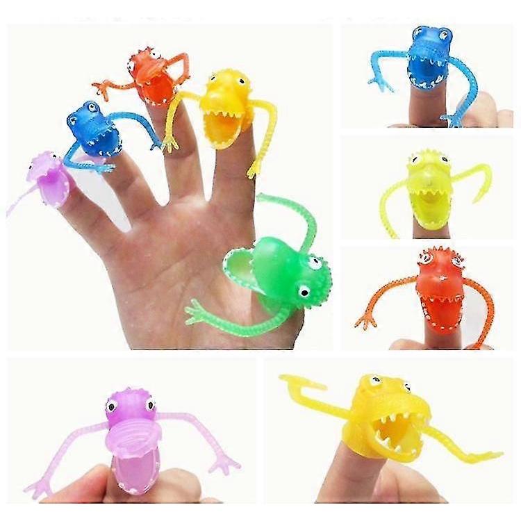 Monster Finger Puppets - Set of 10, Puppets for Kids, Perfect for Party Favor Bags and Kids Favors