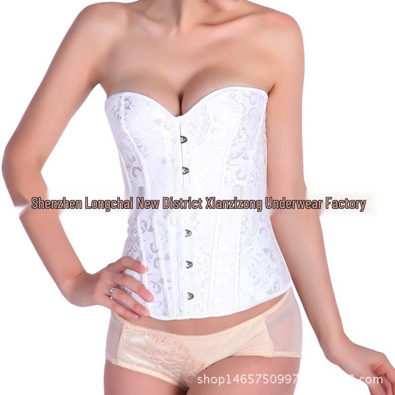 Europejski i Amerykański Seksowny Gorset Dworski