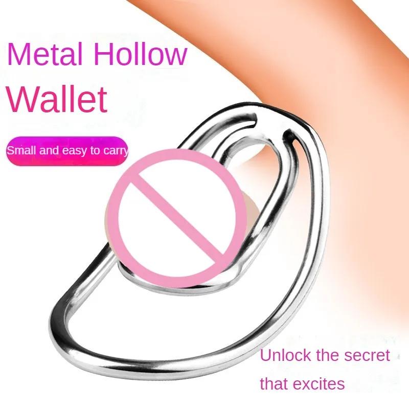 Hollow Fw-Clip oculto para pene, bloqueo de castidad, bragas masculinas, Dispositivo de Castidad, Clip de entrenamiento de vagina falsa, jaula para pene, juguetes sexys para hombres, juguete sexual