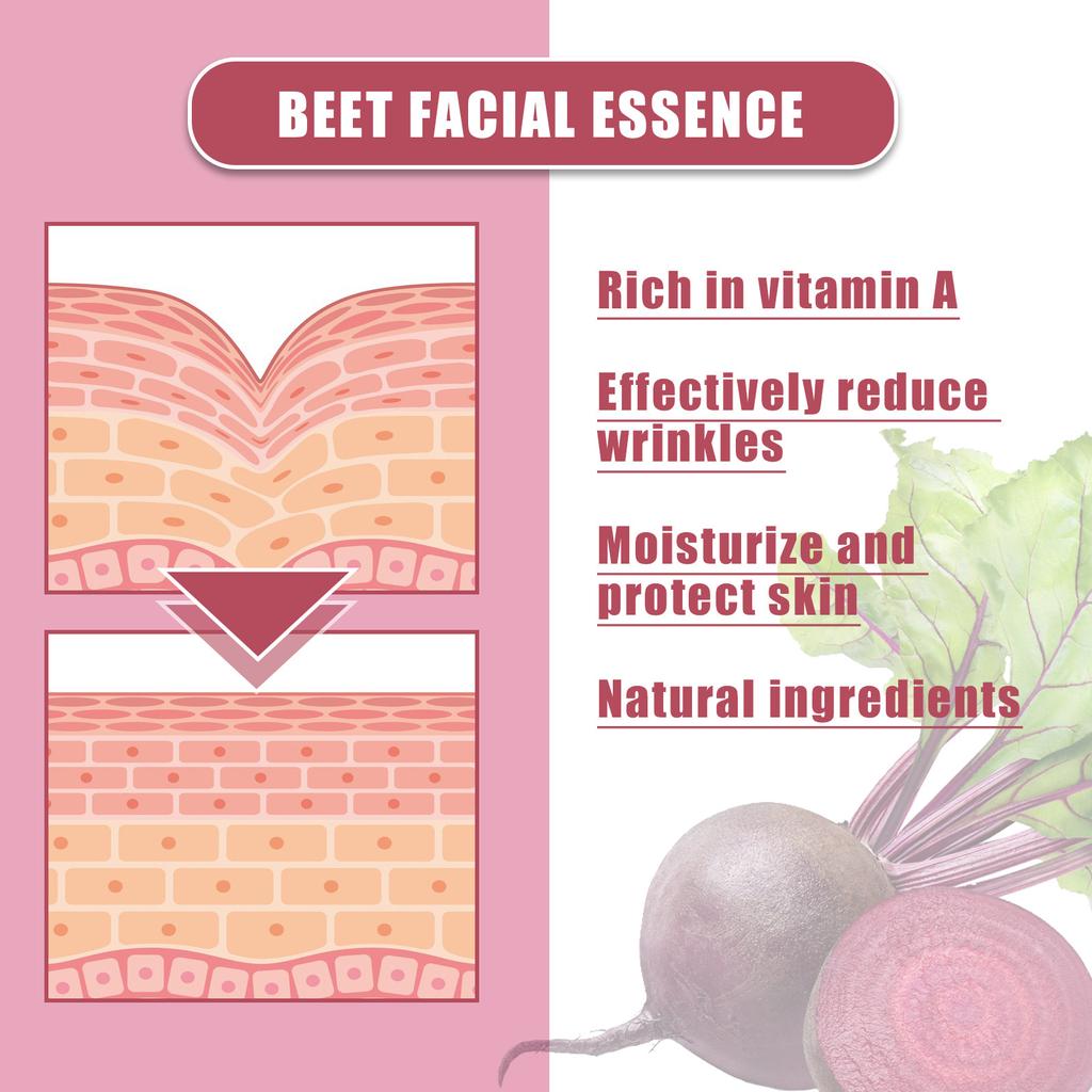 Beet VA Serum Turmeric Dual Ingredient Facial Skin Care Oxidizing Liquid Essence