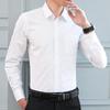 Men's White Long-Sleeve Shirt