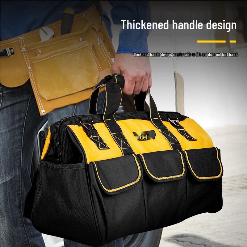 Deli Double-Layer Waterproof Tool Bag