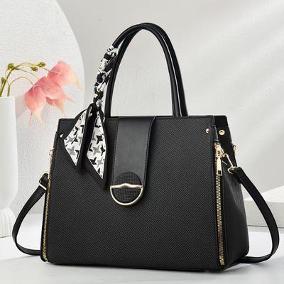 Die Neue Macaron Mode Handtasche Reißverschluss Design Hohes Aussehen Horizontale Umhängetasche Alles Große Kapazität Crossbody Tasche