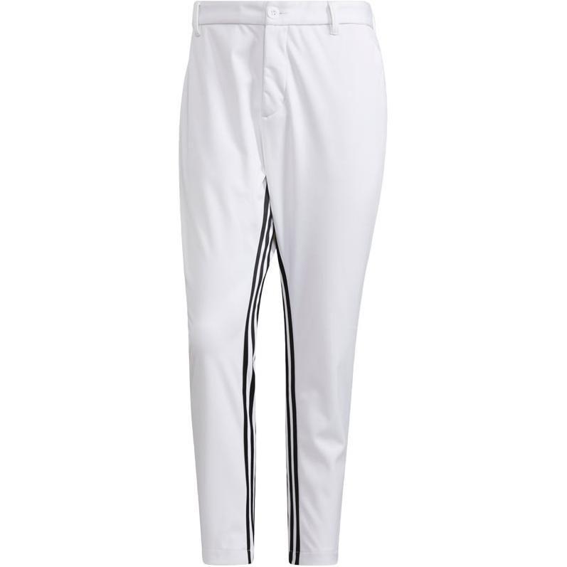 adidas Knitted Sweatpants Men's White Moderate Slim Fit Pants GV3560
