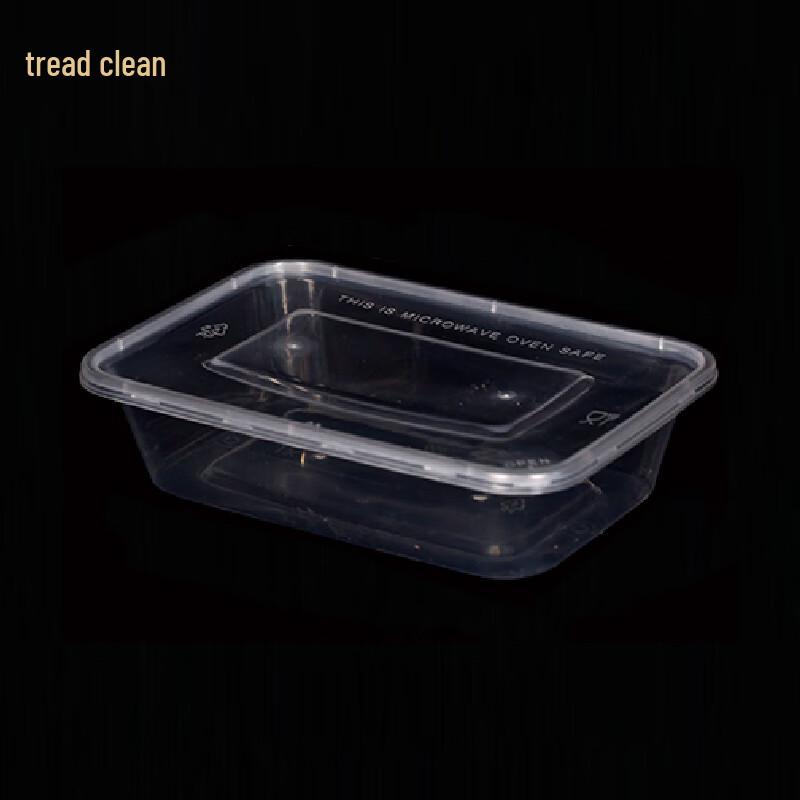Treading Clean Disposable Transparent Food Containers