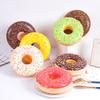 17CM Großes Simulations-Donuts-Modell Kuchen-Attrappe Dessert Backwarenladen Ausstellungsstücke Schmuckstück Babyparty Hochzeitsfeier Dekoration
