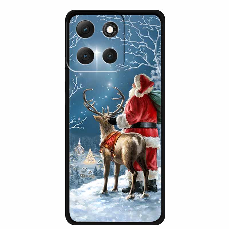 Christmas Case For Moto G86 Power Soft Silicone Phone Cover Funda Motorola Moto G 86 Power TPU Protective Coque Shockproof Shell -Moto G86 Power