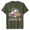 Dont Mess With Mamasaurus Youll Get Jurasskicked Mothers Day T-Shirt CoolEurope Tops Shirts High Quality Cotton Tshirts