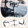Motorrad Gepäcknetz mit 6 Metallhaken Vielseitiges Praktisches Zubehör Kleinteile Abdeckung Bungee