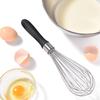 Kitchen Baking Tool 12 Inch Stainless Steel Wire Whisk Manual Rust-proof Egg Mixer Balloon Shape Egg Beater Batter