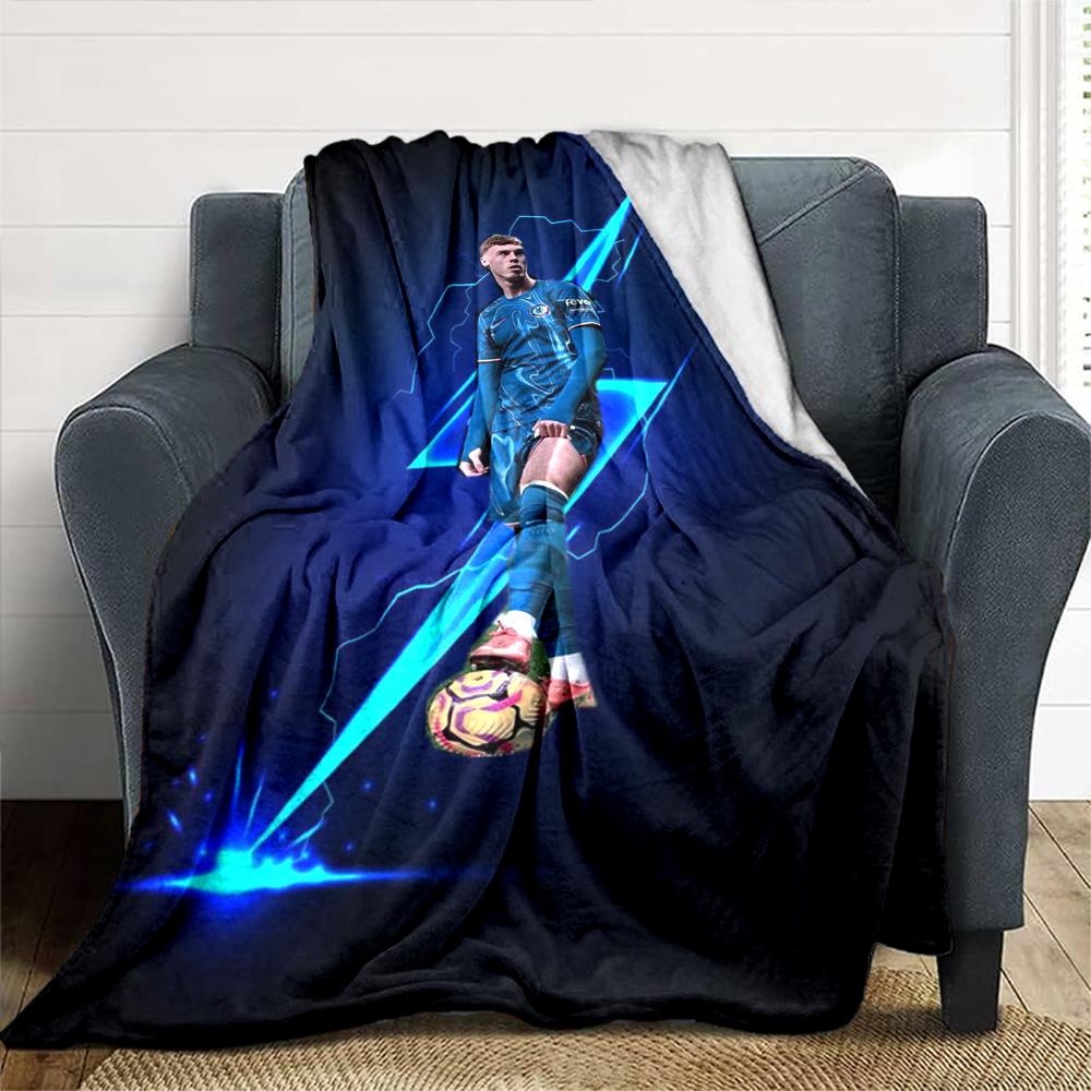 Chelsea Fc Football Player Blanket Soft & Cozy Great for Livingroom Bedding Office Four Seasons Multipurpose Stylish Decor