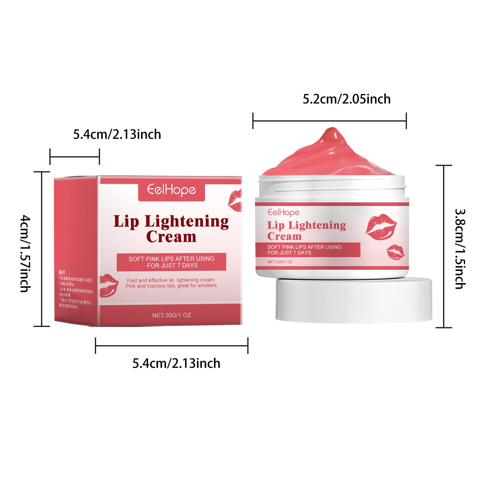 

Lip Lightening Cream Long Lasting Moisturizing Black Remove Lip Dull Exfoliating Nourish Fade Hydrated Maintenance Lip Ointment 30g