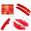 1K6945105A 1K6945106A 1 pair Rear Bumper Reflector reflective strips For Volkswagen Golf 5 Mk5 R32 2004 2005 2006 2007 2008 2009