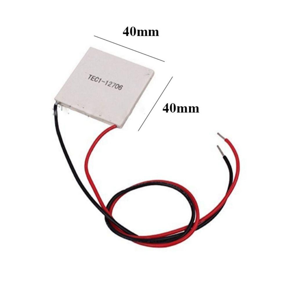 40x40mm Semiconductor Cooling Sheet White Color Mobile Phone Cooling Refrigeration