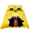 Anime Assassination Classroom Bettbezug Kissenbezug Bettwäsche-Set für Kinder Mädchen Jungen Schlafzimmer Geschenk Einzel Doppel Groß