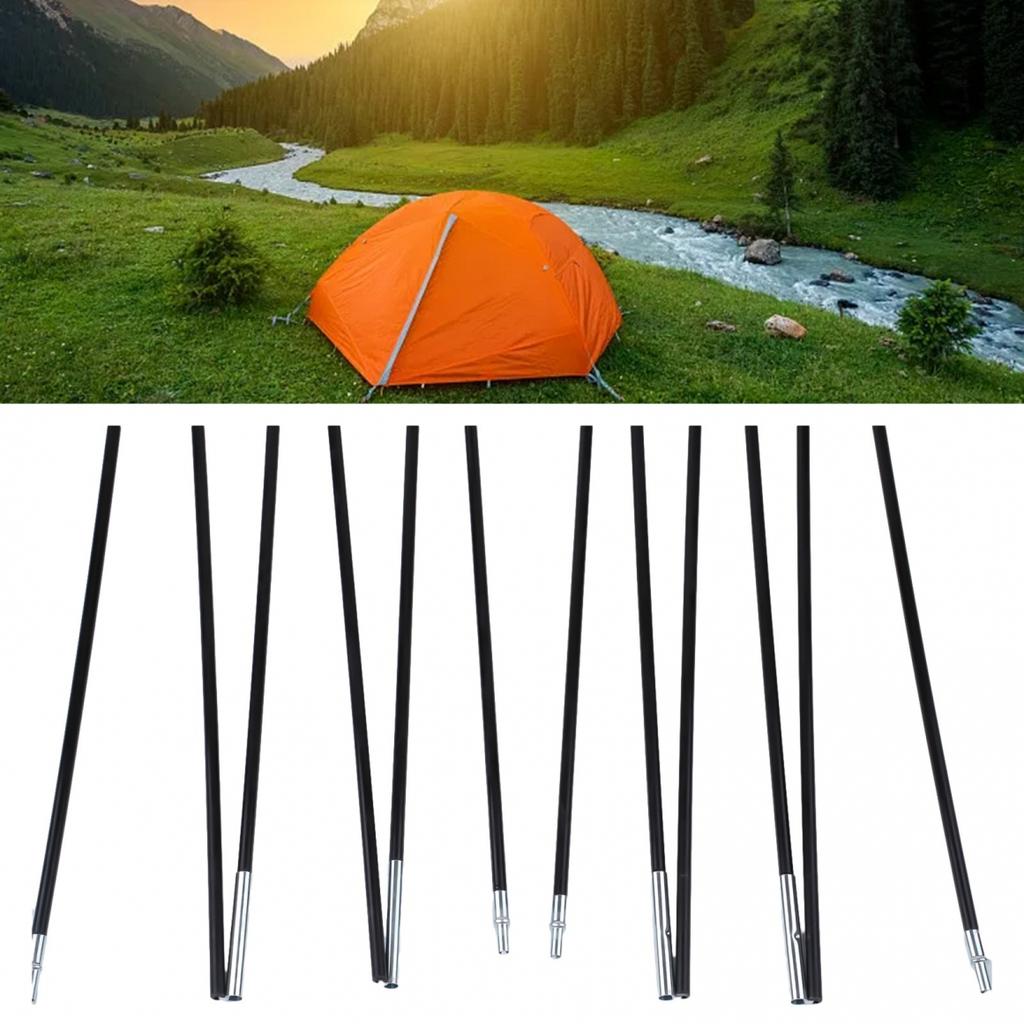 Tent Rod Bars Outdoor Support Rods Hassle-Free Assembly